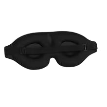 3D Blackout Sleep Eye Mask — Comfortable & Breathable with Adjustable Strap