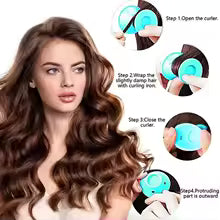 Heatless Hair Curlers Set – Easy DIY Waves Overnight