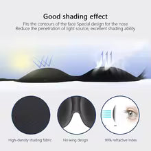 3D Blackout Sleep Eye Mask — Comfortable & Breathable with Adjustable Strap